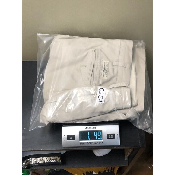 Polo By Ralph Lauren Chino Pants Mens Beige 36x29 - Picture 7 of 7